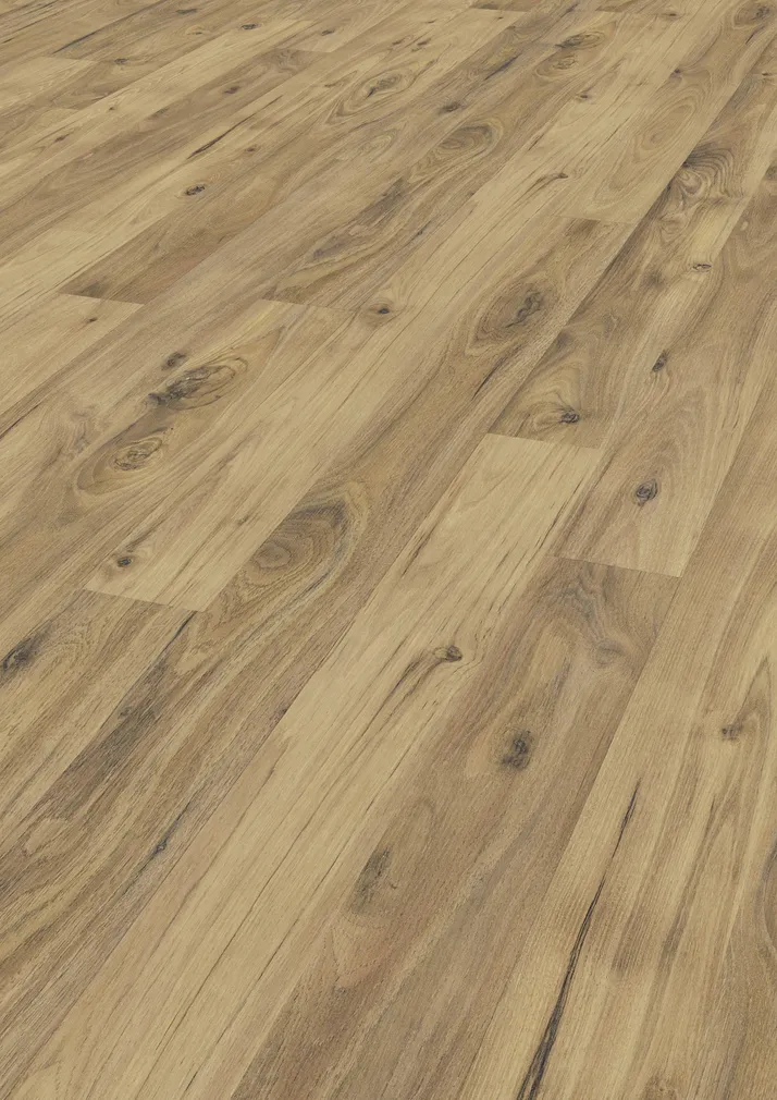 LAMINAATPARKETT KRONO CASTELLO HICKORY GOLDEN STATE 2-LIPPI