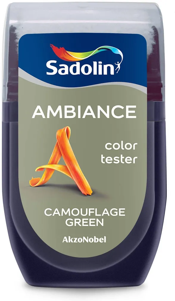 VÄRV TOONITESTER SADOLIN AMBIANCE TESTER 30ML CAMOUFLAGE GREEN