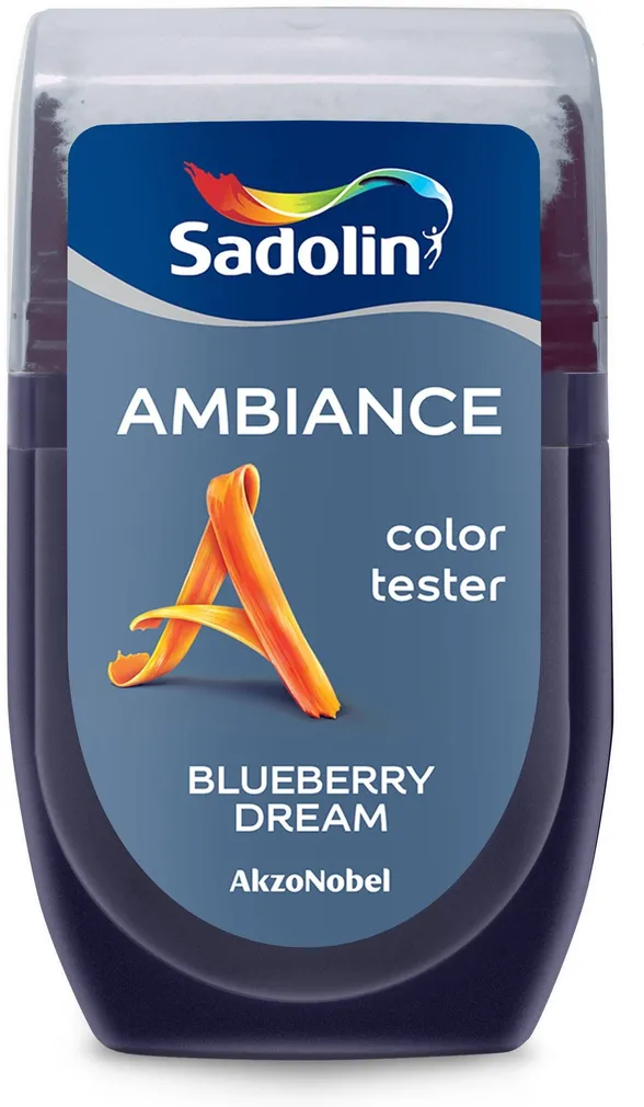 VÄRV TOONITESTER SADOLIN AMBIANCE TESTER 30ML BLUEBERRY DREAM