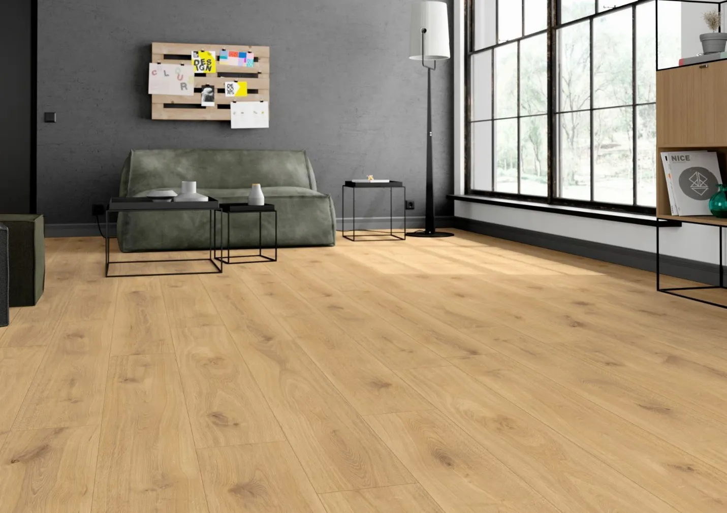 LAMINAATPARKETT SWISS KRONO 8MM TERRA TAMM TREVI 1-LIPP