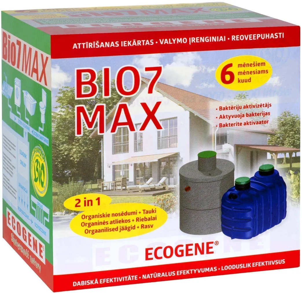 SEPTIKU BIOLOOGILINE PREPARAAT BIO 7 MAX BIO7-32525 1KG