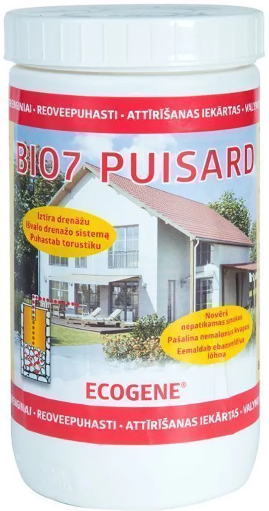 DRENAAŽI BIOLOOGILINE PREPARAAT BIO 7 PUISARD BIO7-31475
