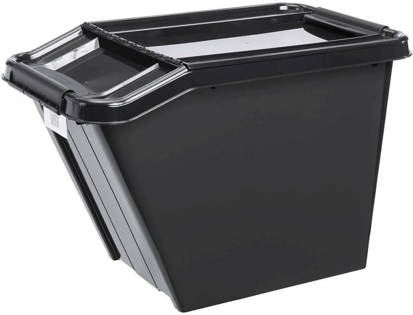HOIUKAST PLAST TEAM PROBOX RECYCLE SLANTED 58L KAANEGA MUST