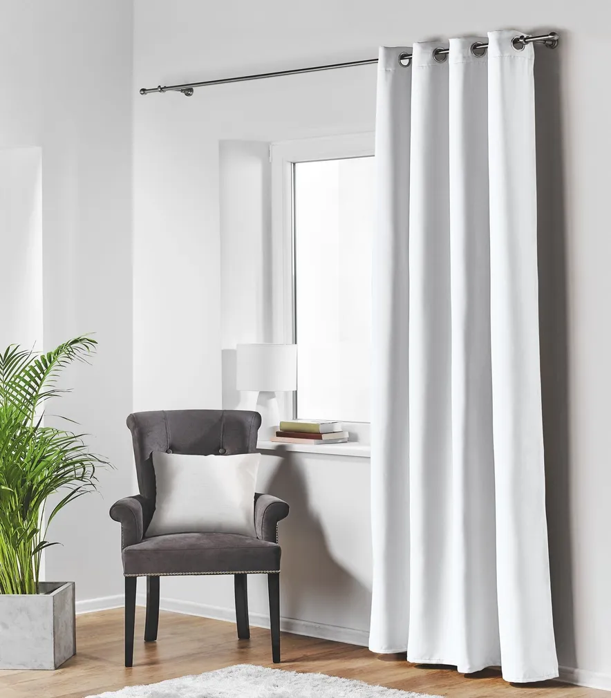 KARDIN SPLENDID BLACKOUT 140X245CM VALGE