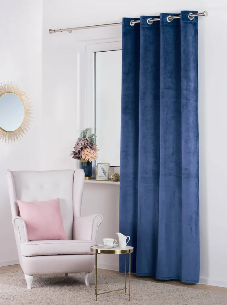 KARDIN SPLENDID VELVET 140X250CM TUMESININE