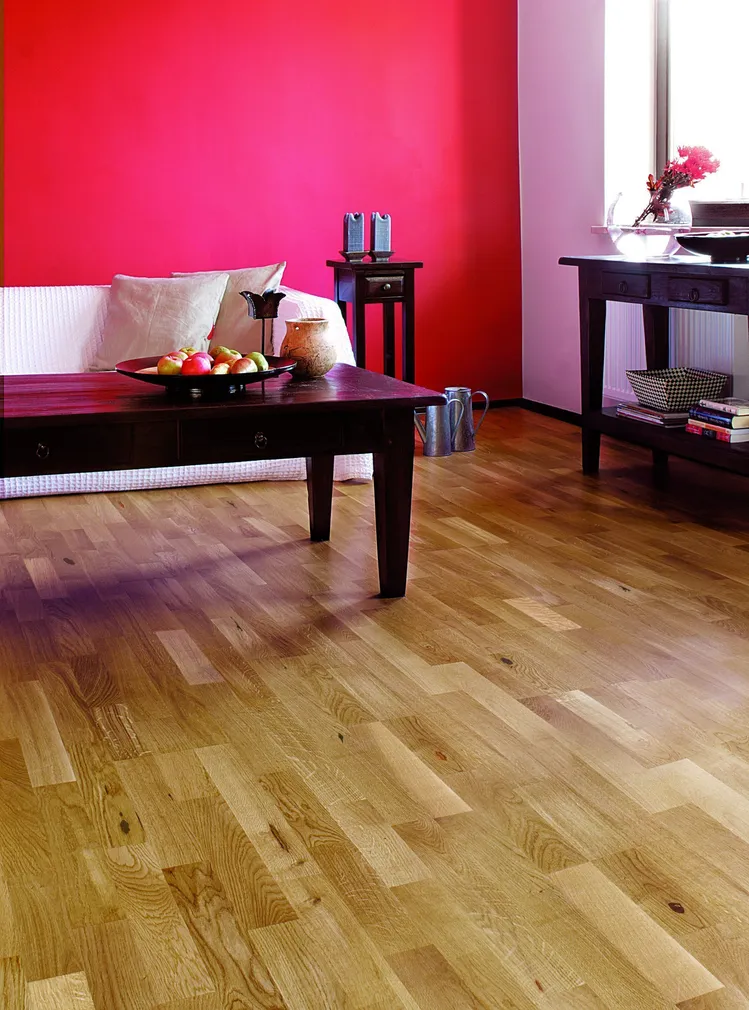 LAUDPARKETT BARLINEK TAMM STANDARD 14MM POOLMATT LAKK 3-LIPPI
