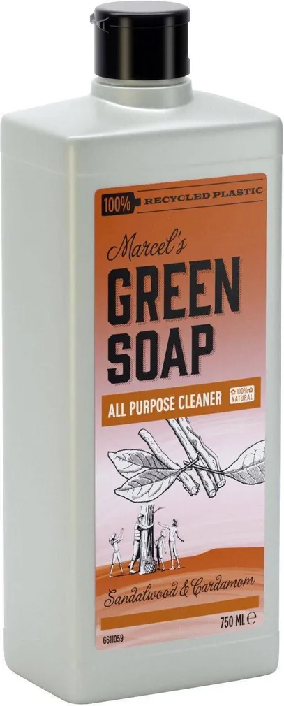 ÜLDPUHASTUSVAHEND MARCEL'S GREEN SOAP SANDLIPUU & KARDEMON 750ML
