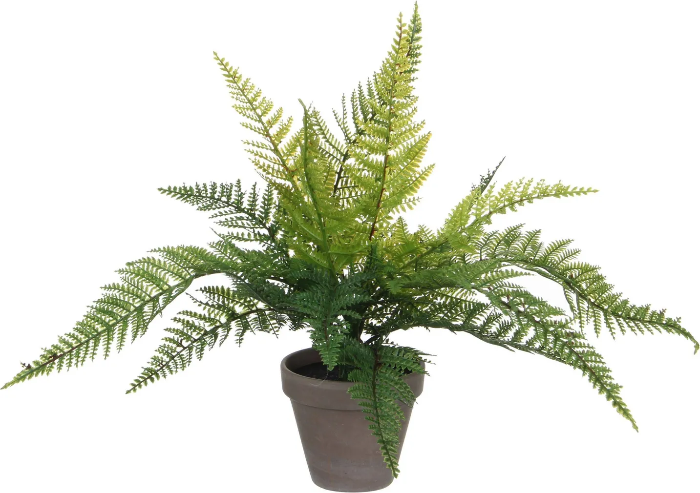 KUNSTLILL MICA DECORATIONS SÕNAJALG 40CM POTIS Ø11,5CM ROHELINE/HALL