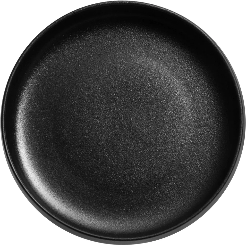 TALDRIK MAKU ROBUSTE Ø20,8X4CM MATT MUST