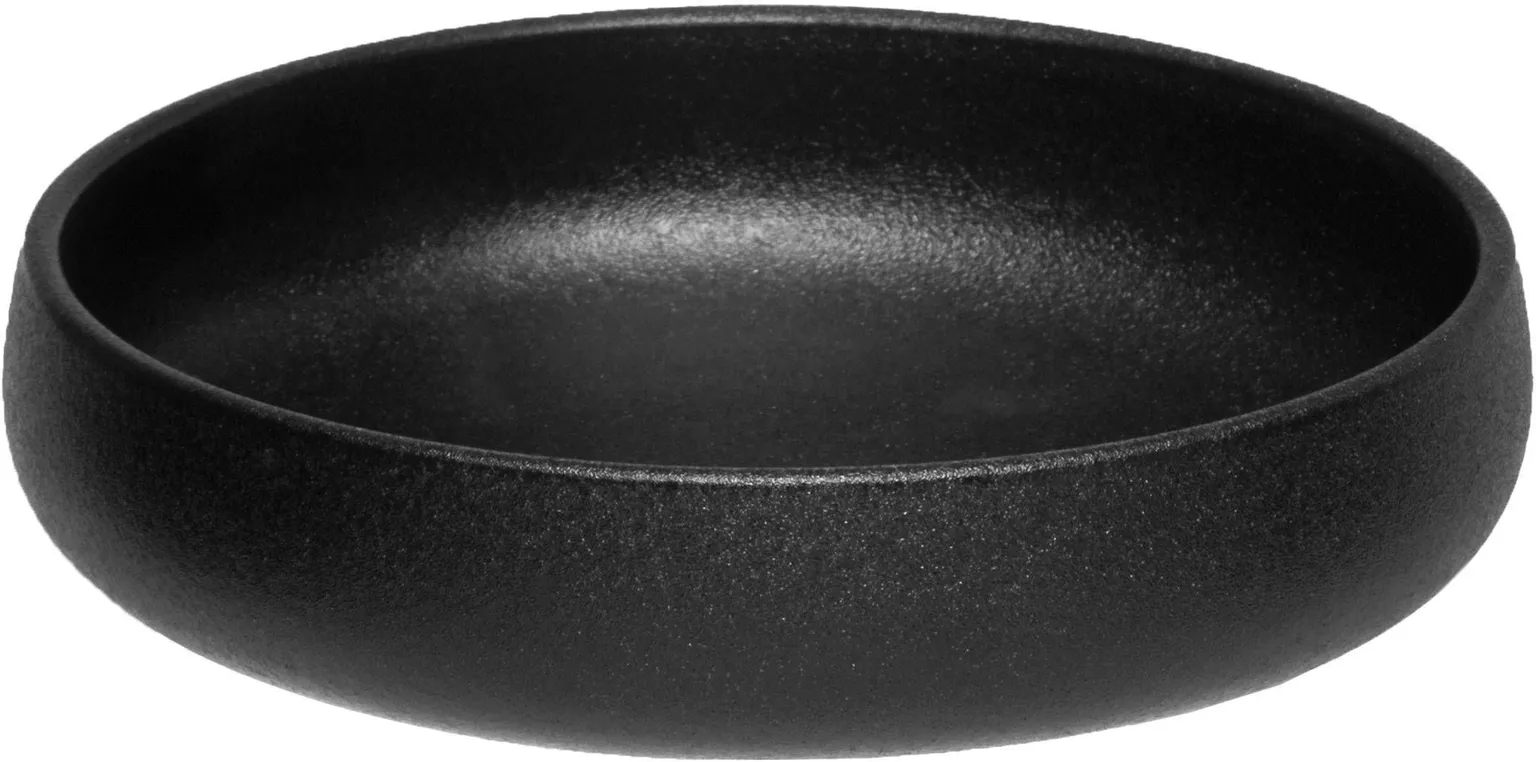 TALDRIK MAKU ROBUSTE Ø15X3,5CM MATT MUST