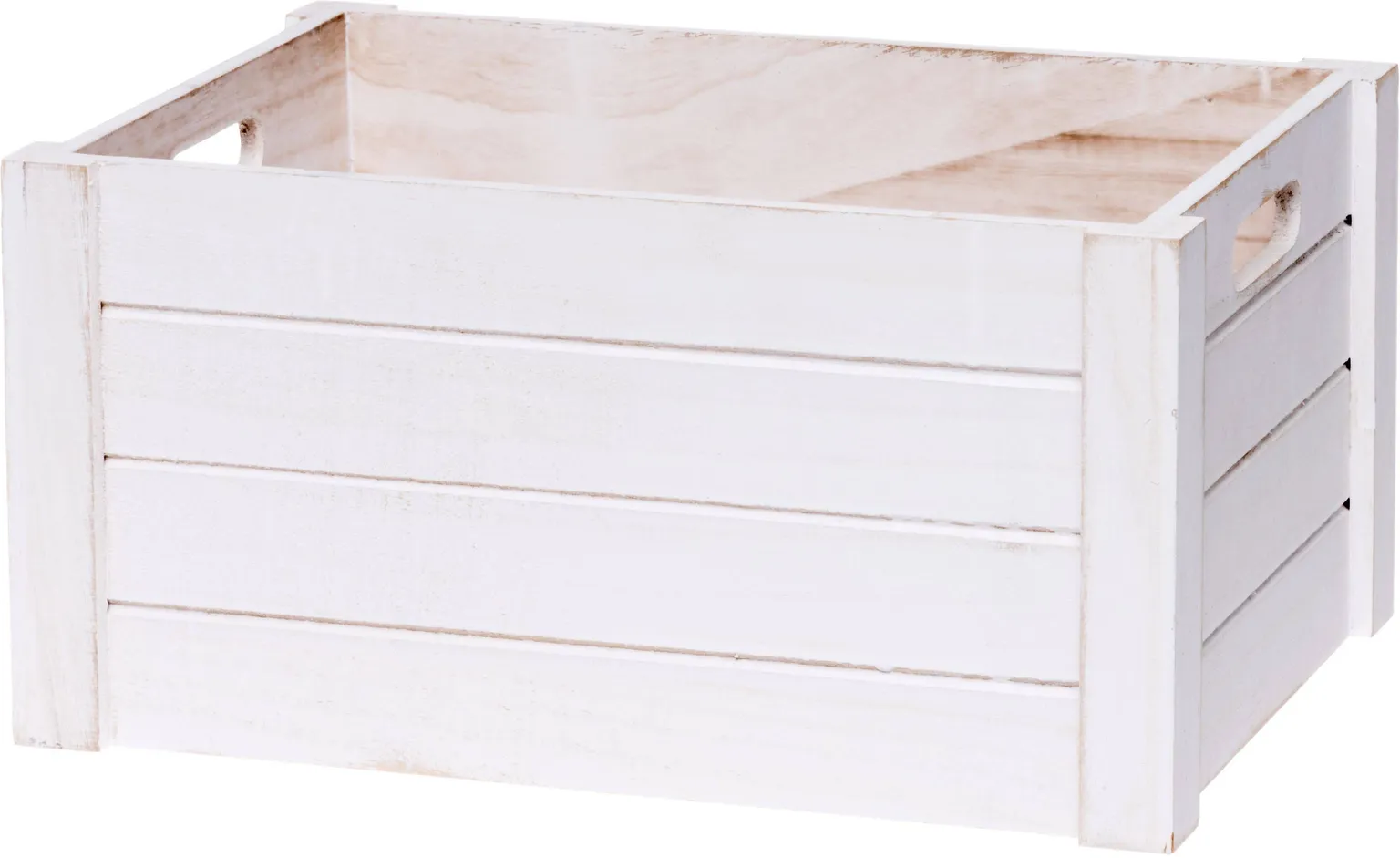PUIDUST SISUSTUSKAST 4LIVING 36X26X18CM VALGE