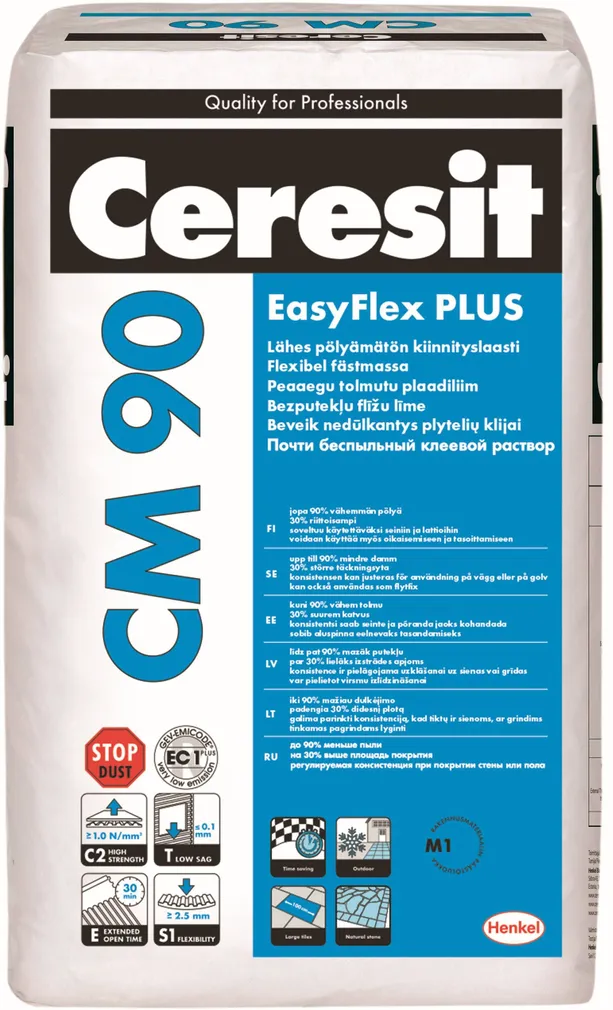 PLAADILIIM CERESIT CM 90 EASYFLEX PLUS 15KG