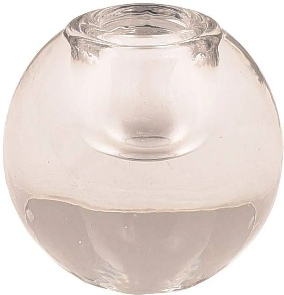 KLAASIST ANTIIKKÜÜNLA ALUS ÜMAR PALL RASTELI 7,5X7,3CM