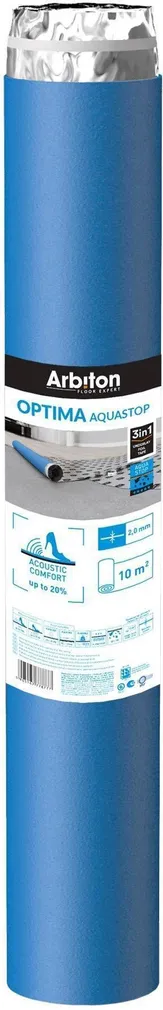 ALUSVAIP ARBITON OPTIMA AQUASTOP 2MM 1X10M 10M2