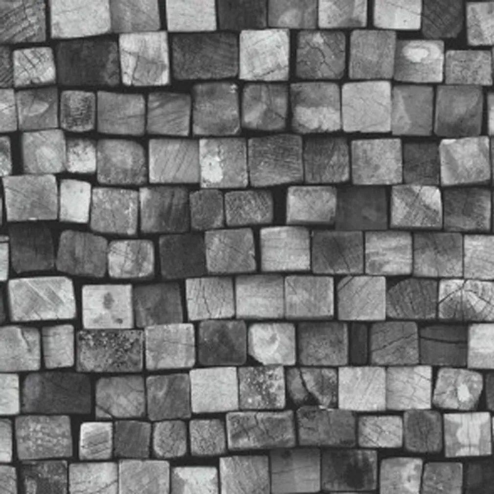 TAPEET DUTCH WALLCOVERINGS WOODBLOCKS TUMEHALL 42101-30