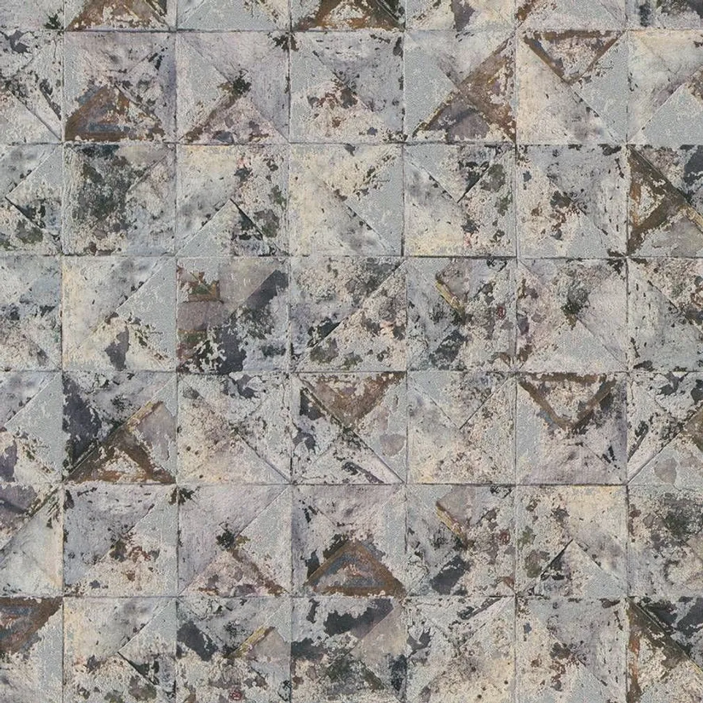 TAPEET DUTCH WALLCOVERINGS COLLAGE TRIANGLE 42501-30
