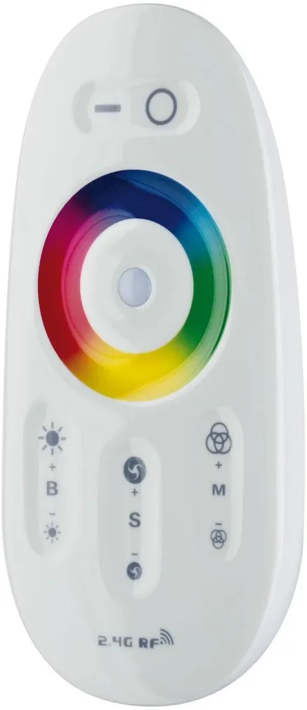 RIBAVALGUSTI KONTROLLER+PULT PAULMANN MAXLED RGB 2.4GHZ 24V DC