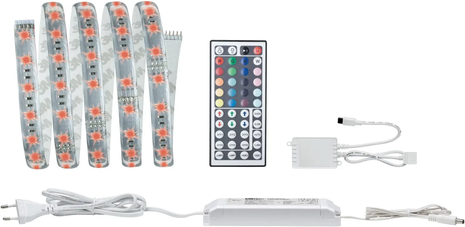 RIBAVALGUSTI KOMPLEKT PAULMANN MAXLED RGB 1,5M 20W 630LM 24V
