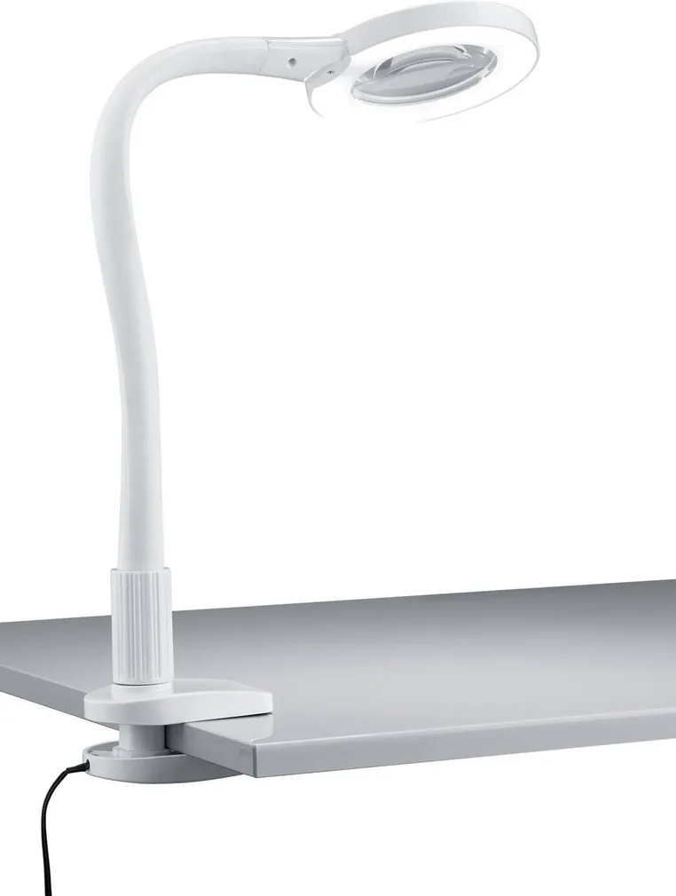 LAUALAMP TRIO LUPO 5W 550LM 3500K SUURENDUSKLAASIGA NÄPITS VALGE