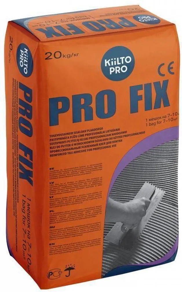 PLAATIMISSEGU KIILTO PRO FIX 20KG