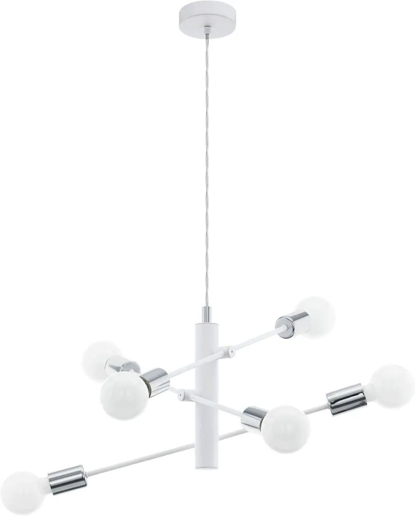 LAELAMP EGLO GRADOLI 6X60W E27 VALGE