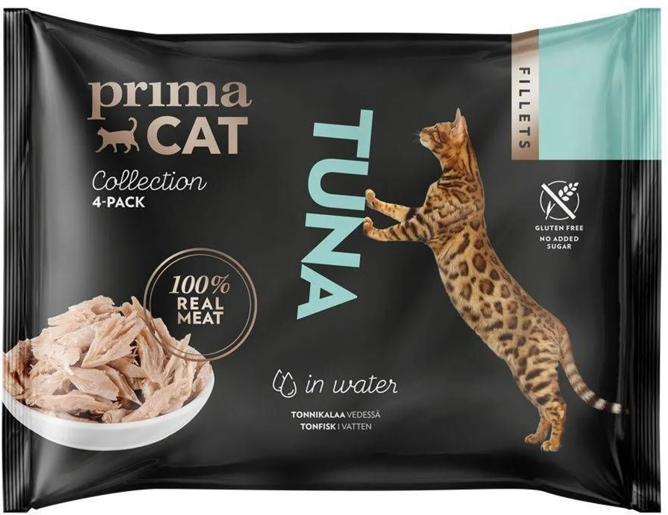 KASSIEINE PRIMACAT FILLETS TUUNIKALA VEES 4X50G