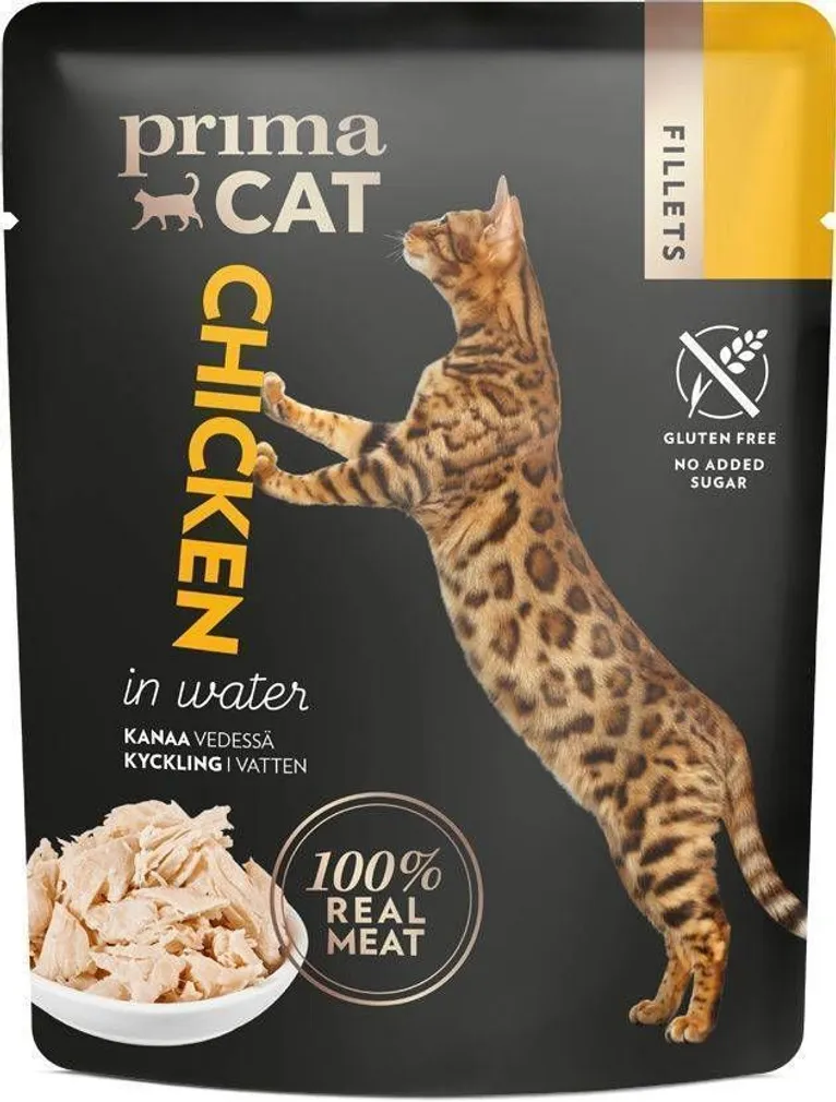 KASSIEINE PRIMACAT FILLETS KANA VEES 4X50G