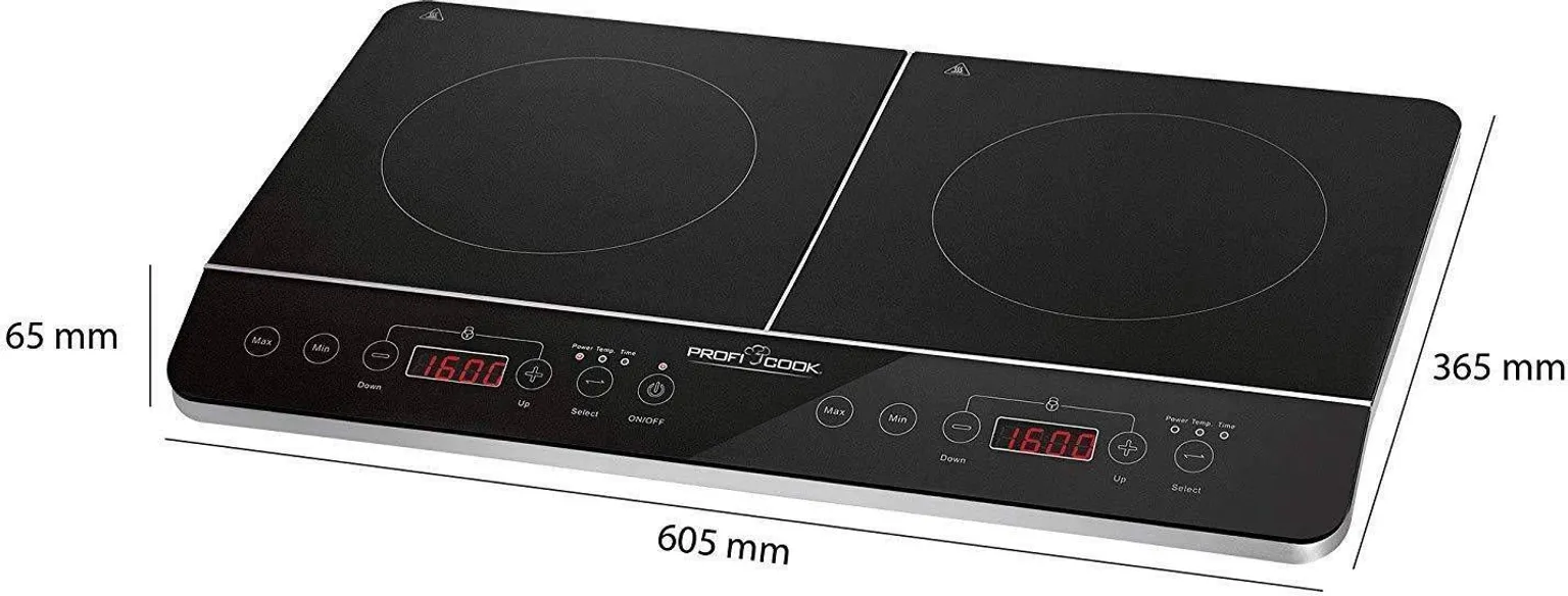 LAUAPLIIT 2-NE INDUKTSIOON PCDKI PROFICOOK 1067 3500W
