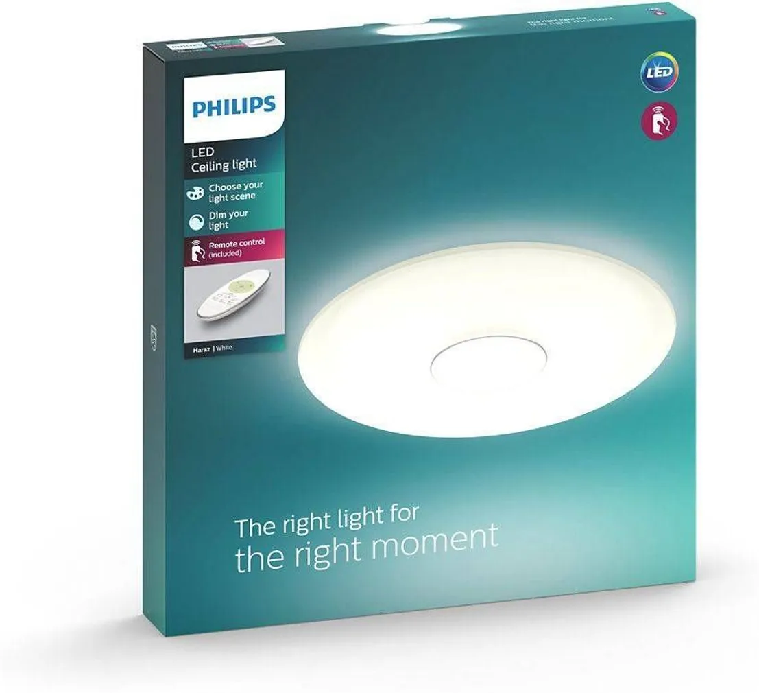 PLAFOON PHILIPS HARAZ 30W LED 2800LM 230V PULT