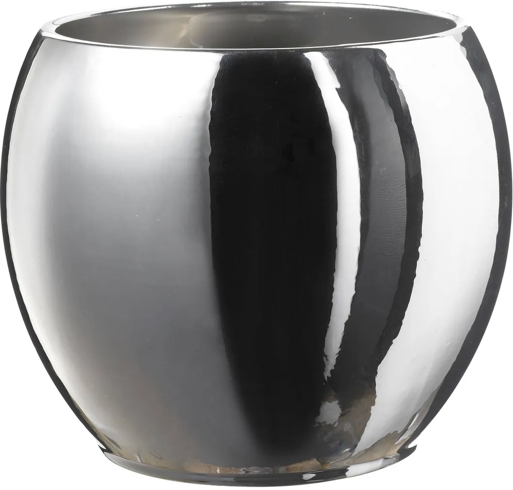 KAUSS SOENDGEN KERAMIK SHINY MIRROR Ø15X13CM HÕBE