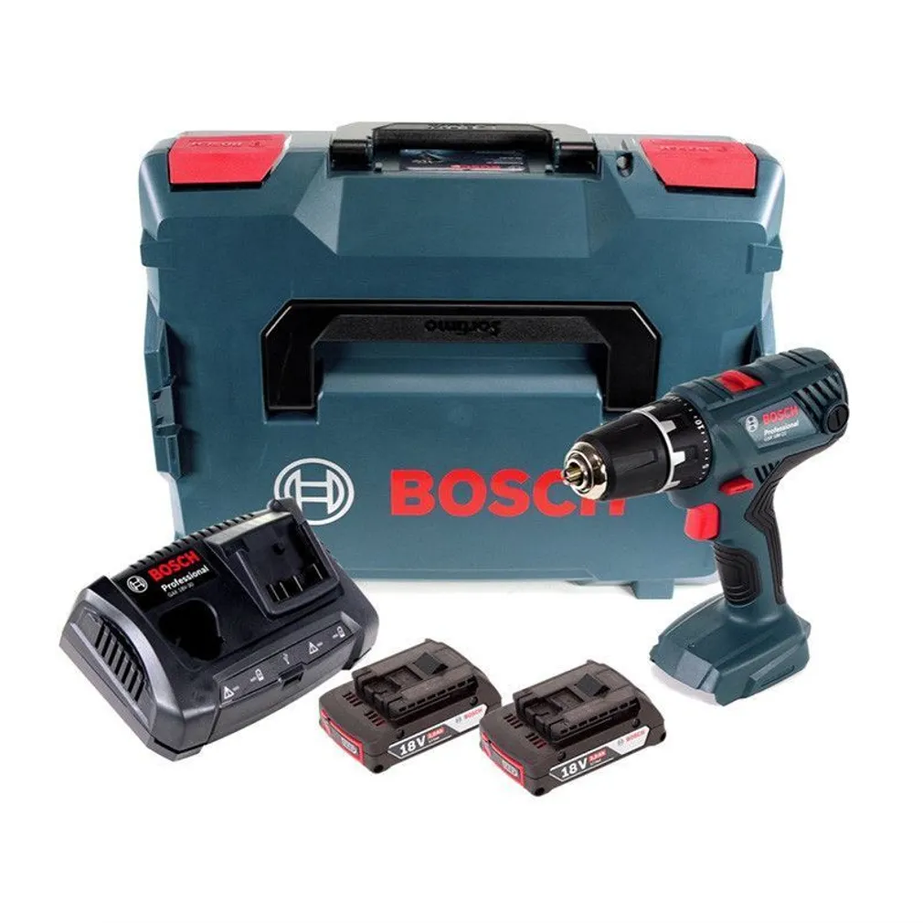 AKUKRUVIKEERAJA BOSCH GSR 18V-21, 2X2,0AH, 18V-40