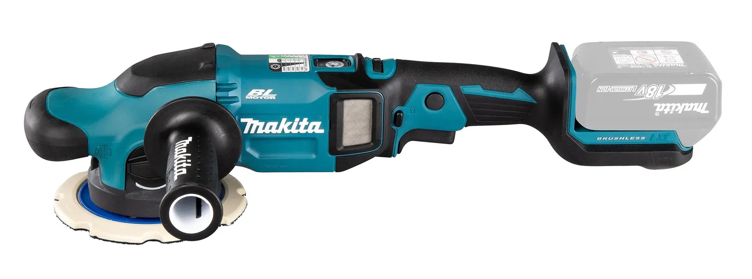 AKUPOLEERIJA MAKITA DPO600Z 18V 150MM HARJAVABA, AKU JA LAADIJATA