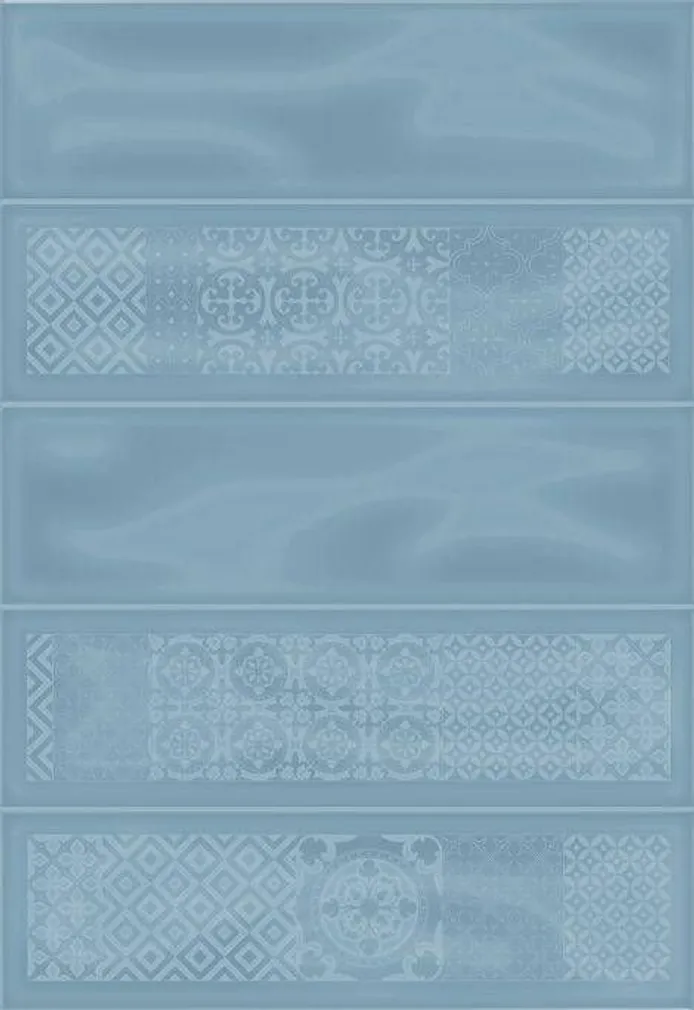 KERAAMILINE SEINAPLAAT KERAMIN METRO SININE DEKOOR 27,5X40CM PAKIS 1,65M²
