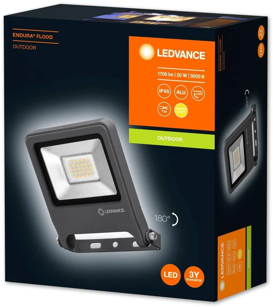LED PROŽEKTOR LEDVANCE ENDURA 20W 1700LM 3000K