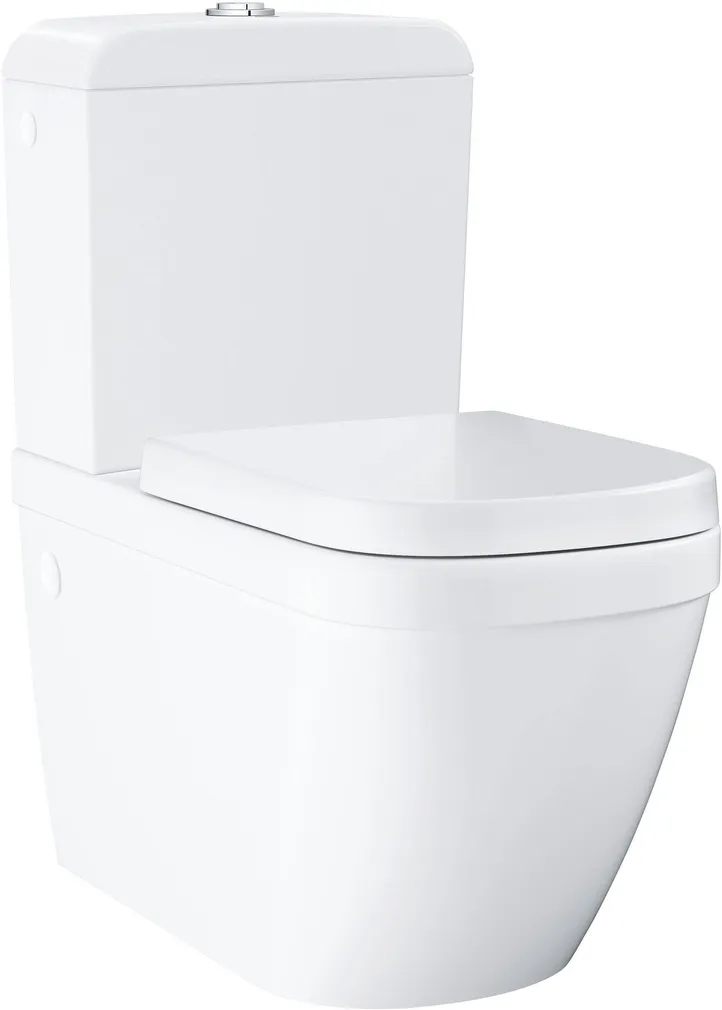 WC-POTT EURO CERAMIC UNIVERSAALNE ÄRAJOOKS + SUJUVALT SULGUV PRILL-LAUD