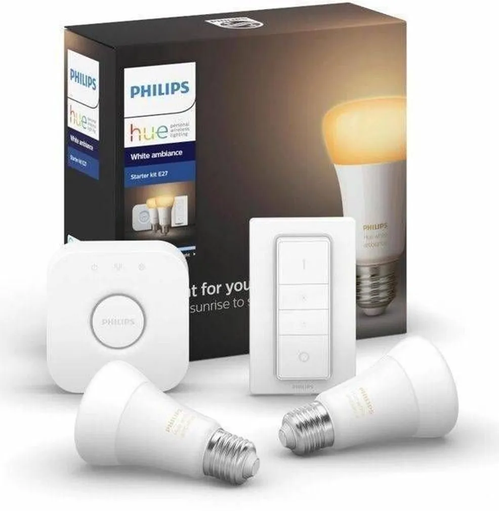 LED LAMP PHILIPS HUE STARDIKOMPLEKT LÜLITI+SILD 2X8,5W A60 E27 