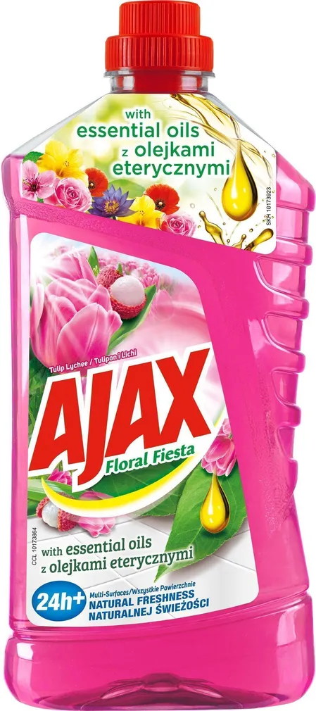 ÜLDPUHASTUSVAHEND AJAX FLORAL FIESTA TULIP & LYTCHEE 1L