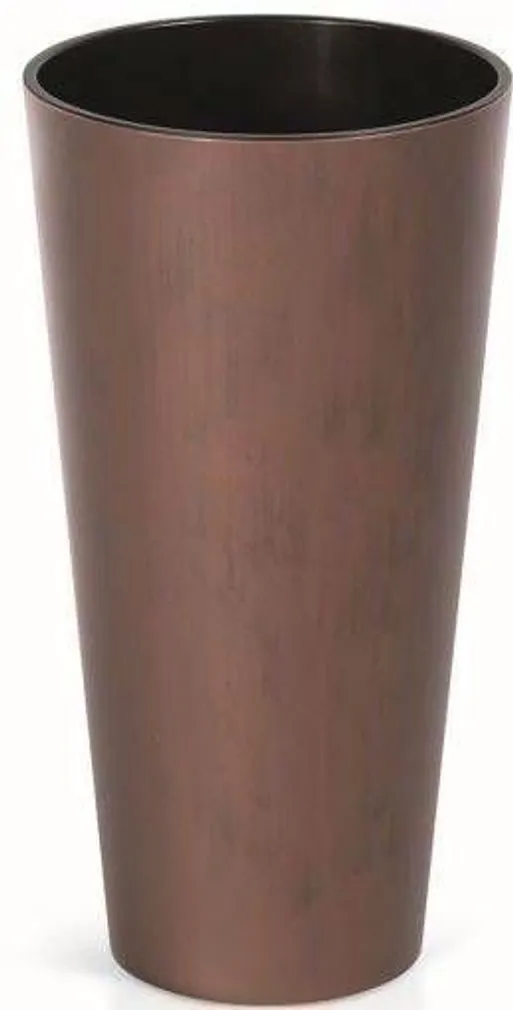 LILLEPOTT PROSPERPLAST TURBUS SLIM CORTEN 40CM TERAS