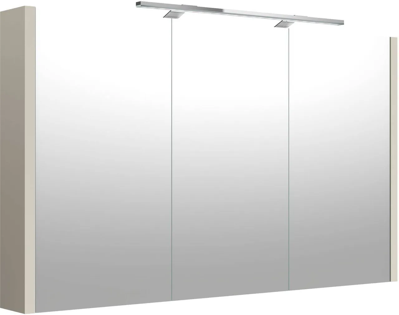 PEEGELKAPP RB BATHROOM JOY LED 108,1X12X65CM TAUPE