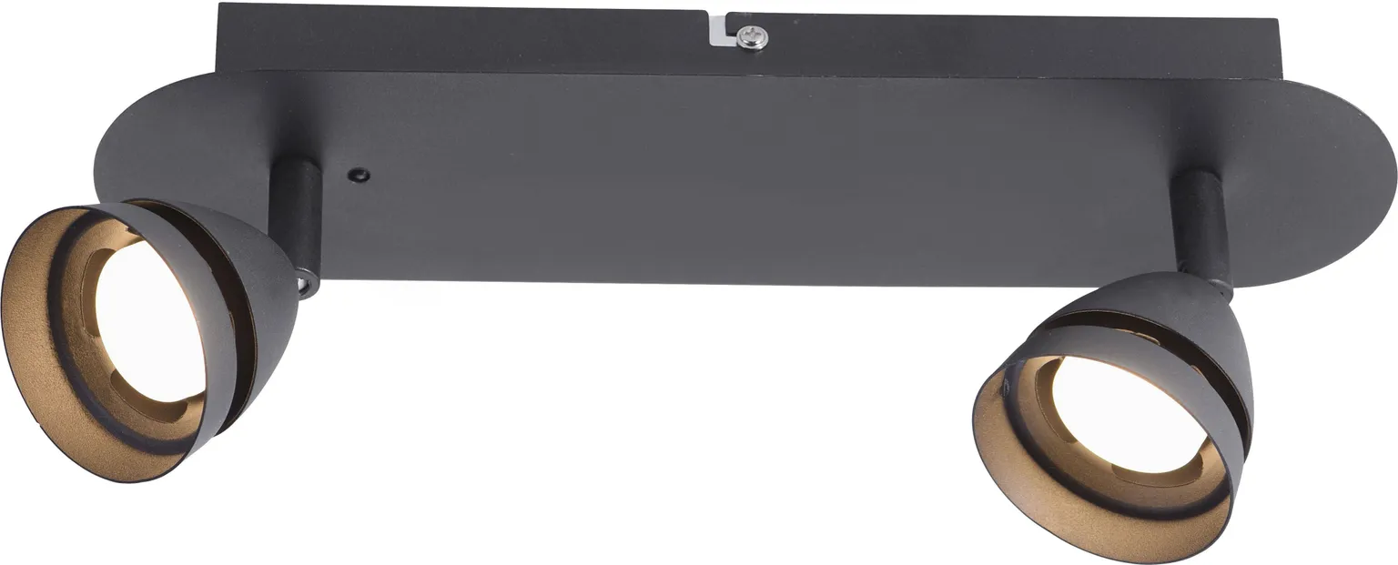 KOHTVALGUSTI WIZ GEMINI 2X3W LED 300LM MUST