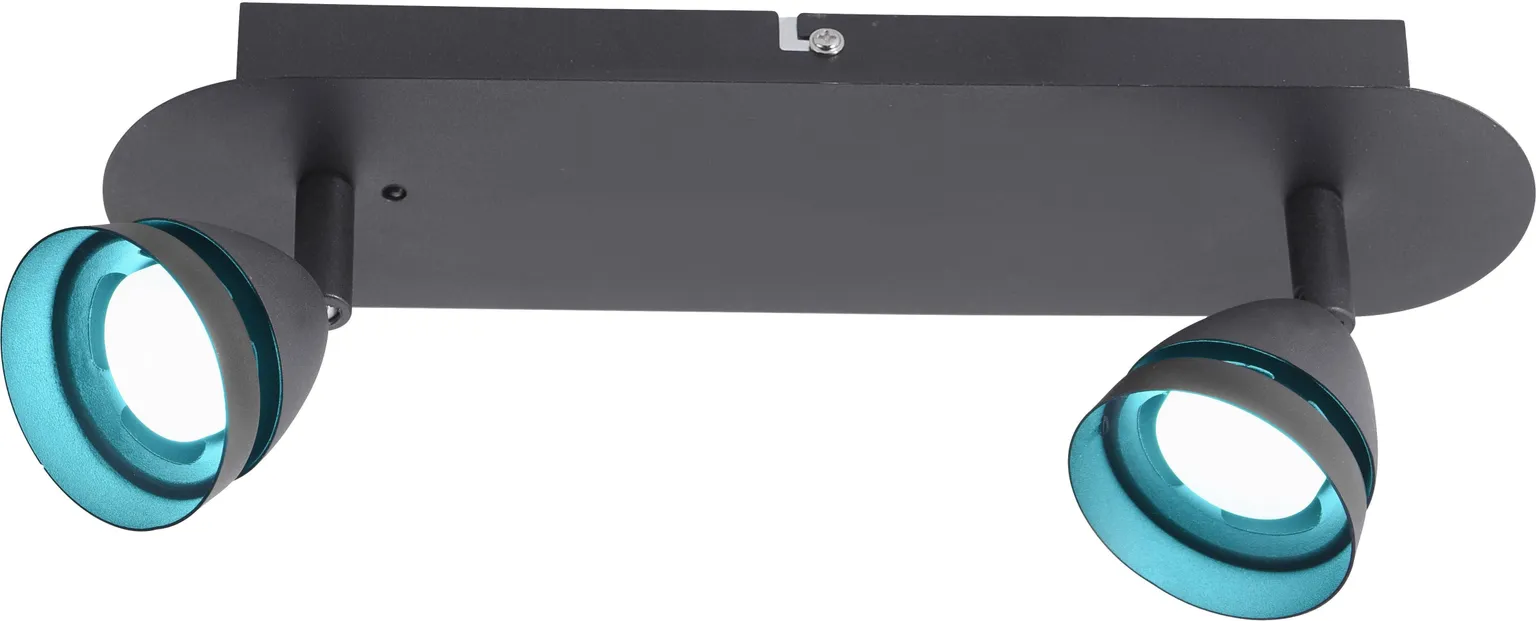 KOHTVALGUSTI WIZ GEMINI 2X3W LED 300LM MUST