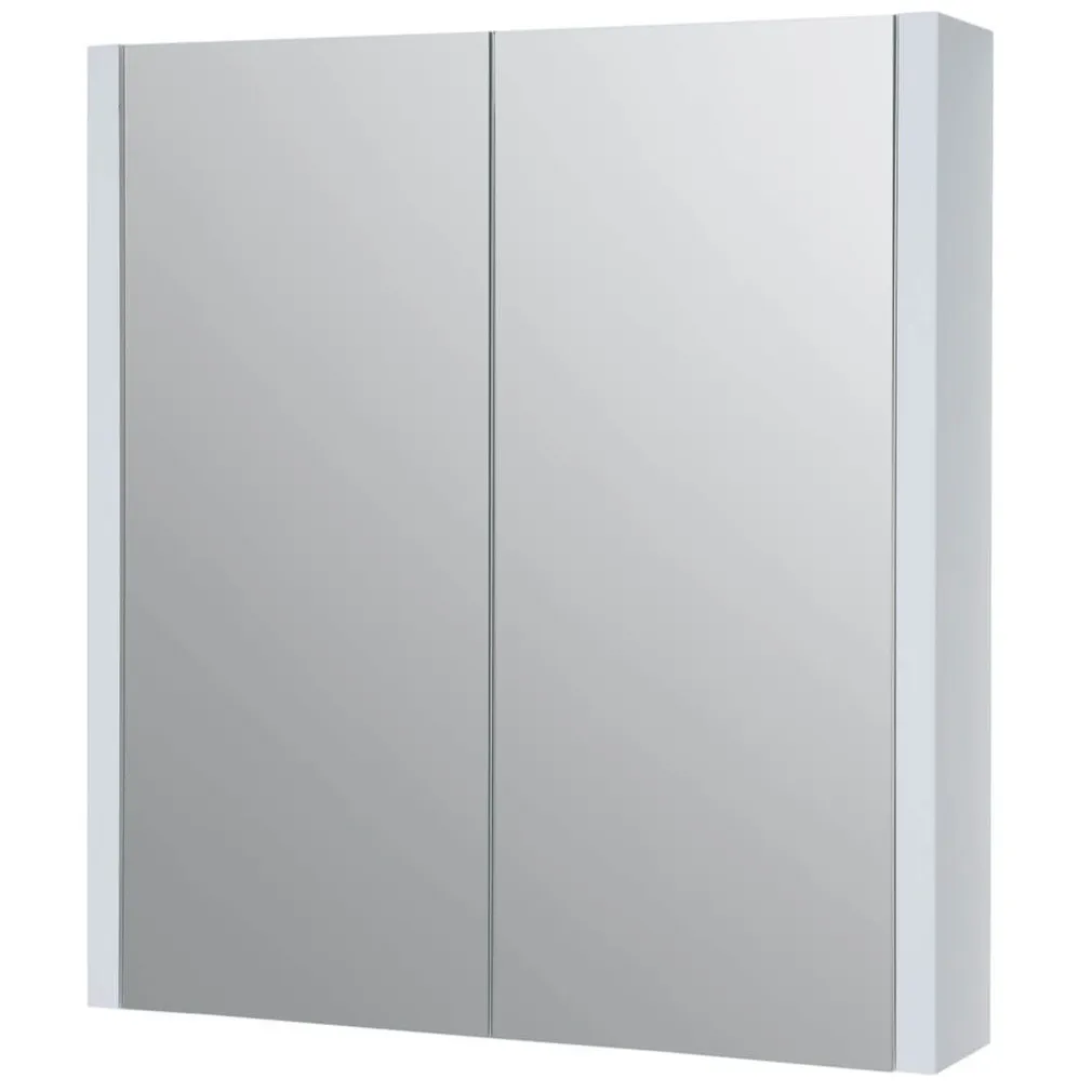 PEEGELKAPP HARMA SERENA 60X12X65CM VALGE