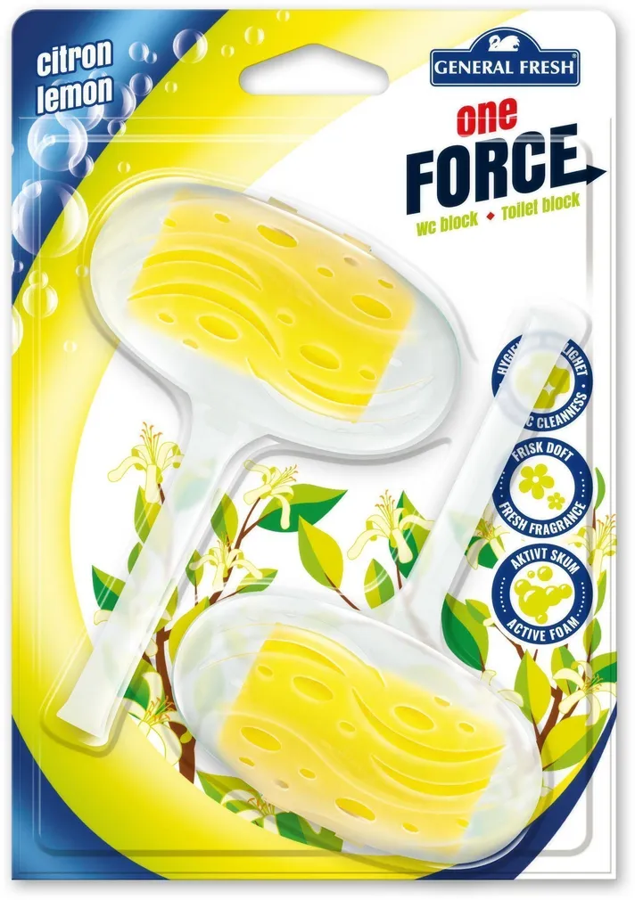 WC-VÄRSKENDAJA GENERAL FRESH LEMON 2TK PAKIS