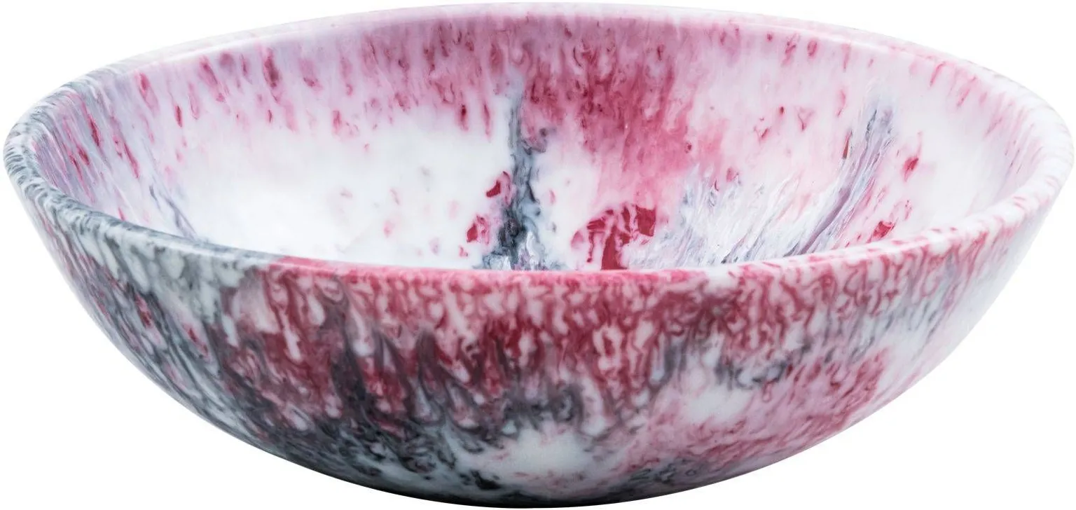 VALAMU GEMLOOK GL435 Ø40X13CM KUNSTLIK VAIK MUST-PUNANE-VALGE