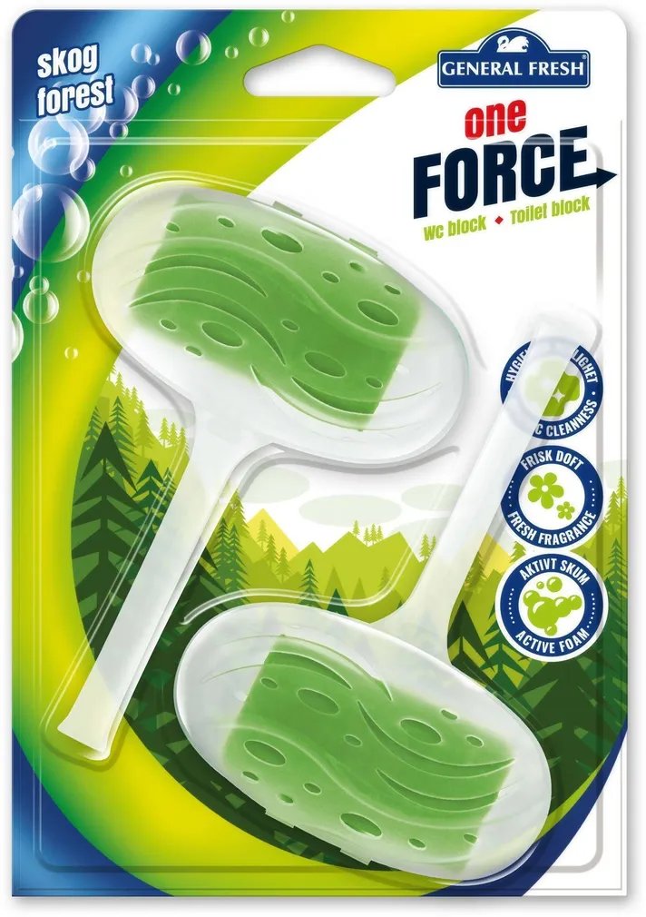 WC-VÄRSKENDAJA GENERAL FRESH FOREST 2TK PAKIS