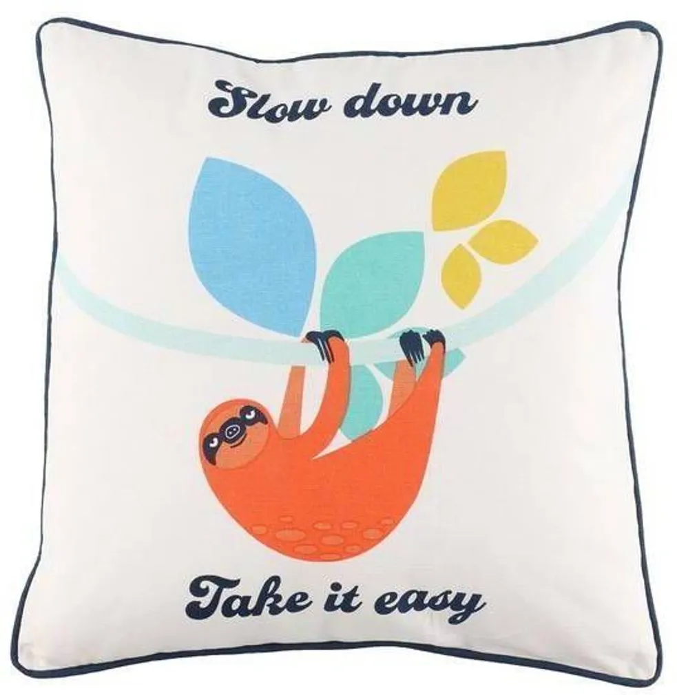 PADI LAZY SLOW DOWN 45X45CM