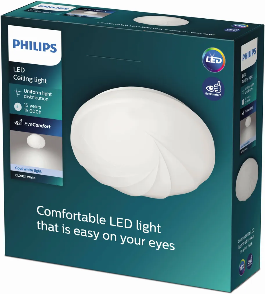 PLAFOON PHILIPS SHELL 10W LED 4000K 1100LM