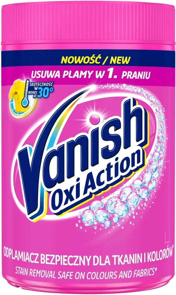 PLEKIEEMALDAJA VANISH OXI ACTION REGULAR 625G