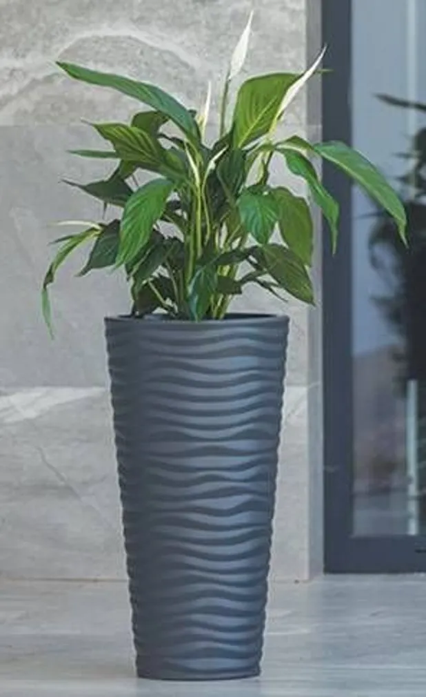 LILLEPOTT FORM-PLASTIC DUNES SLIM ÜMAR HALL 40CM