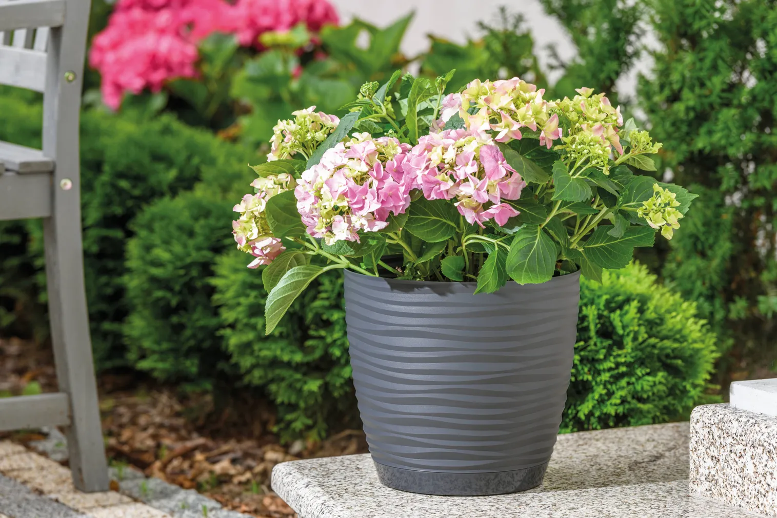 LILLEPOTT FORM-PLASTIC SAHARA ÜMAR HALL 11CM